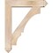 Ekena Millwork Balboa Arts and Crafts Smooth Bracket w/ Offset Brace, Douglas Fir, 7 1/2"W x 36"D x 44"H BKT0806X36X44BOA03SDF - alternate 3